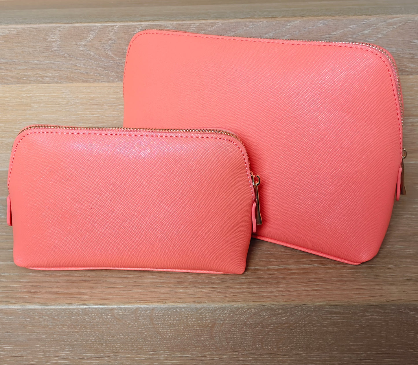 Toilettas imitatieleer set