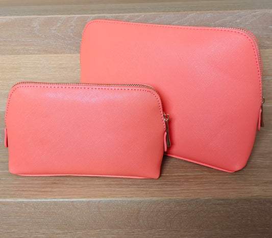 Toilettas imitatieleer set