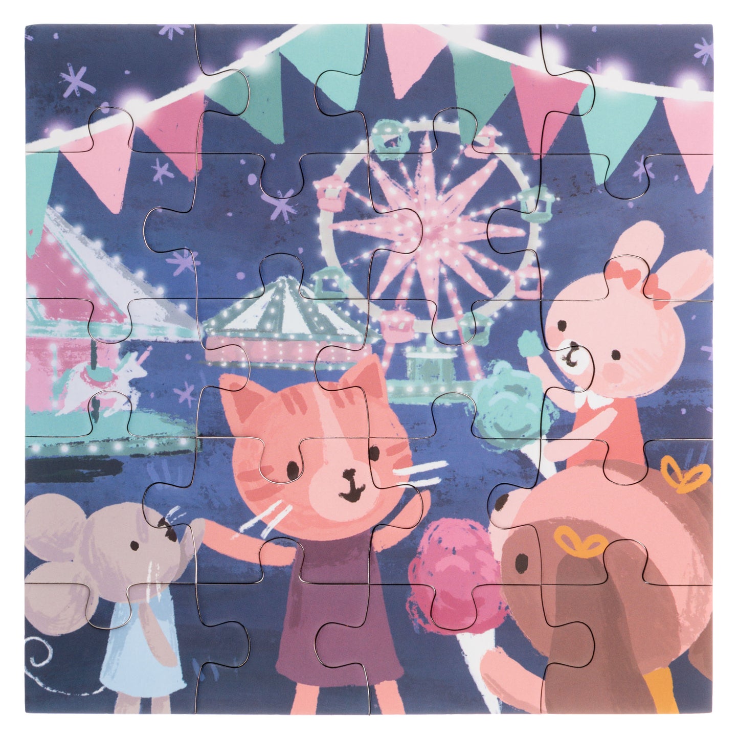 Magnetische 4-in-1 puzzel