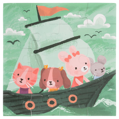 Magnetische 4-in-1 puzzel